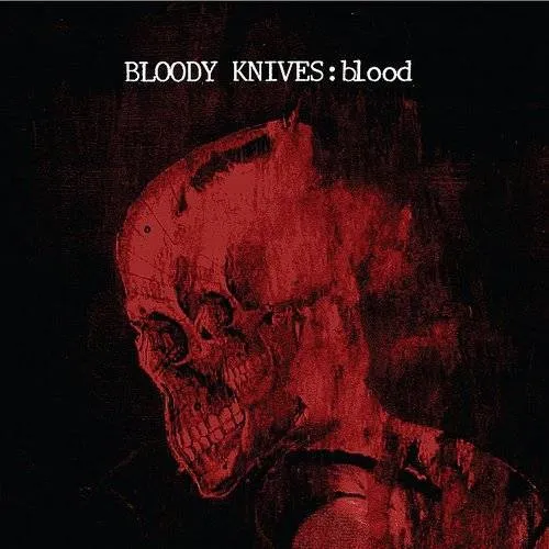 Bloody Knives - Blood vinyl record cover