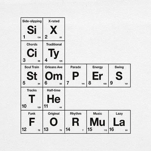 Six City Stompers - The Formula vinyl record cover