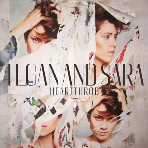 Tegan and Sara - Heartthrob vinyl record cover