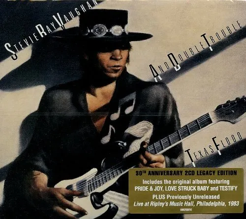 Stevie Ray Vaughan & Double Trouble - Texas Flood vinyl record cover