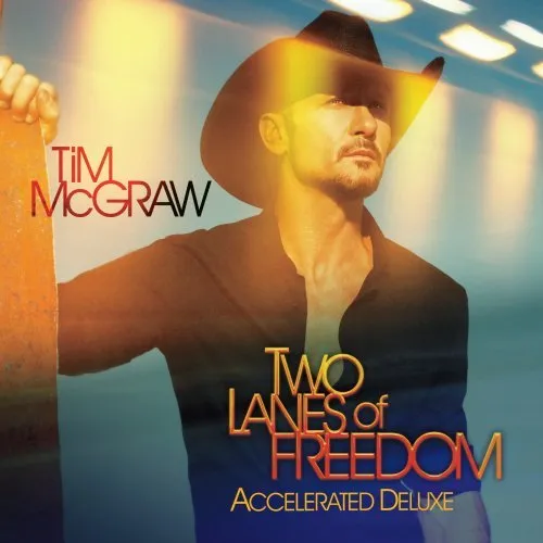 Tim McGraw - Two Lanes of Freedom vinyl record cover