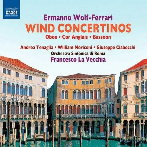 Giuseppe Ciabocchi - Wind Concertos for Oboe Cor Anglais Bassoon vinyl record cover