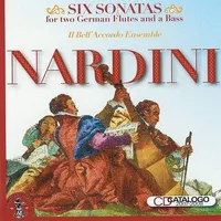 Six Sonatas For Two German Flutes & A Bass