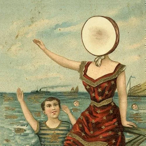 Neutral Milk Hotel - In The Aeroplane Over The Sea vinyl record cover