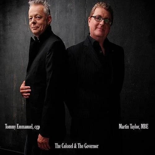 Tommy Emmanuel, Tommy Emmanuel & Martin Taylor - The Colonel and The Governor vinyl record cover