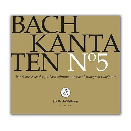 Chor der J. S. Bach-Stiftung - Cantatas 5 vinyl record cover