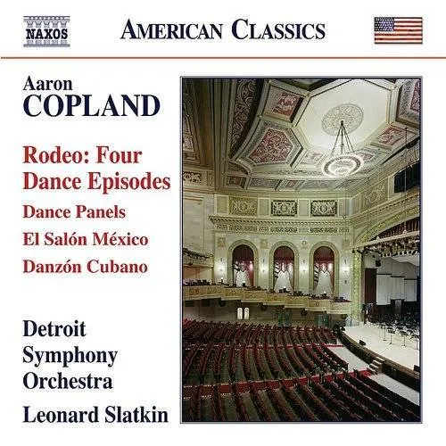 Detroit Symphony Orchestra - Rodeo: Four Dance Episodes vinyl record cover