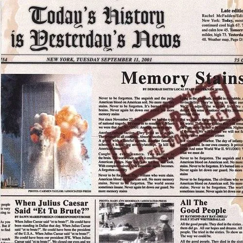 Et2Brute and the Conspiracy - Todays History Is Yesterdays News vinyl record cover