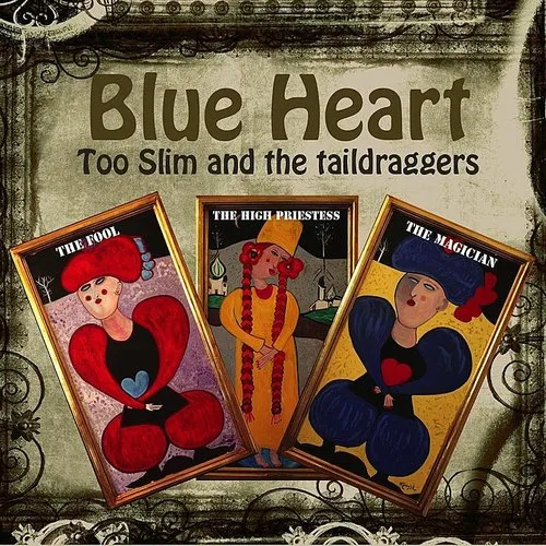 Too Slim - Blue Heart vinyl record cover