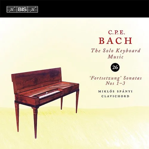 Miklos Spanyi - Solo Keyboard Music 26 vinyl record cover