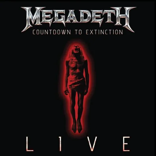 Megadeth - Countdown to Extinction: Live vinyl record cover