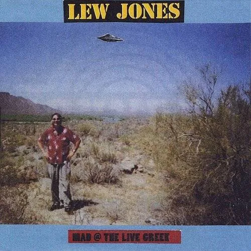 Lew Jones - Mad at the Live Greek vinyl record cover