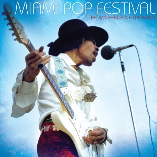 The Jimi Hendrix Experience - Miami Pop Festival vinyl record cover