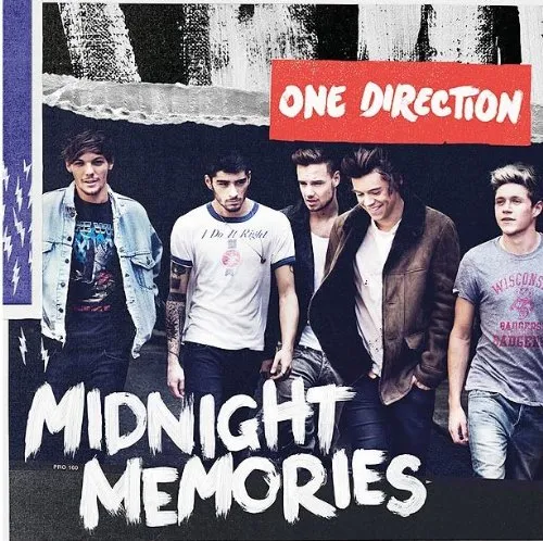 One Direction - Midnight Memories vinyl record cover