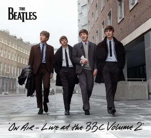 The Beatles - On Air: Live at the BBC 2 vinyl record cover