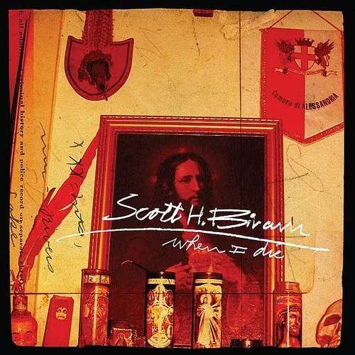 Scott H. Biram - When I Die B/W John The Revelator vinyl record cover