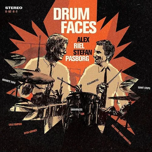 Alex Riel - Drumfaces vinyl record cover