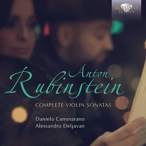 Daniela Cammarano - Rubinstein: Complete Violin Sonatas vinyl record cover