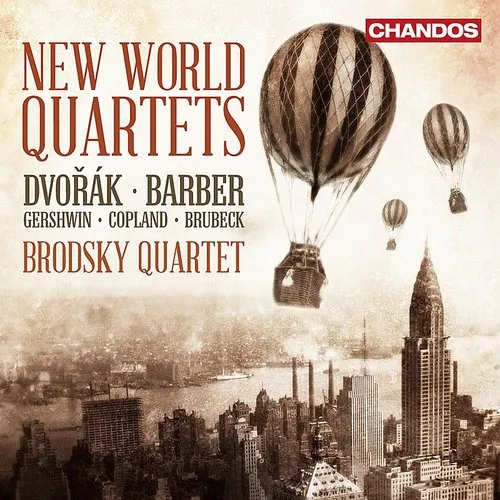 Brodsky Quartet - New World Quartets vinyl record cover