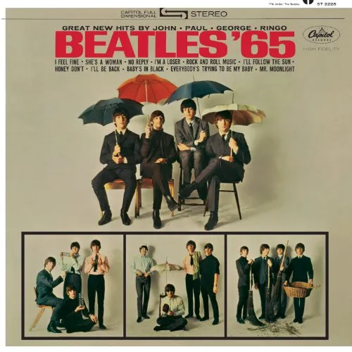 The Beatles - Beatles '65 vinyl record cover