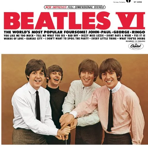 The Beatles - Beatles VI vinyl record cover