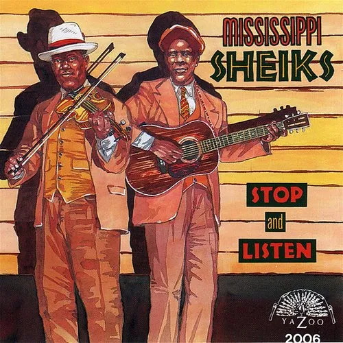 The Mississippi Sheiks - Stop & Listen vinyl record cover