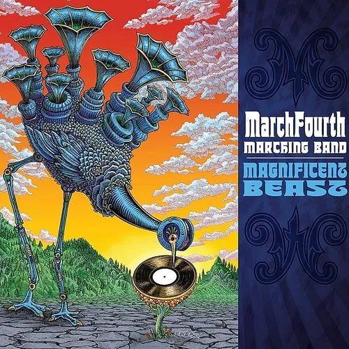 Marchfourth Marching Band - Magnificent Beast vinyl record cover