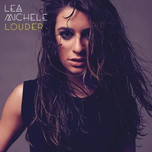 Lea Michele - Louder vinyl record cover