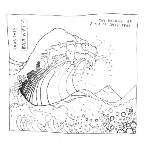 Courtney Barnett - Double EP: A Sea of Split Peas vinyl record cover