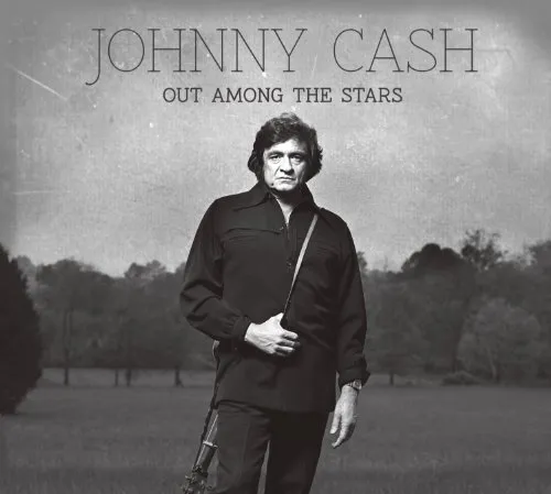 Johnny Cash/Willie Nelson/George Jones - Out Among the Stars vinyl record cover