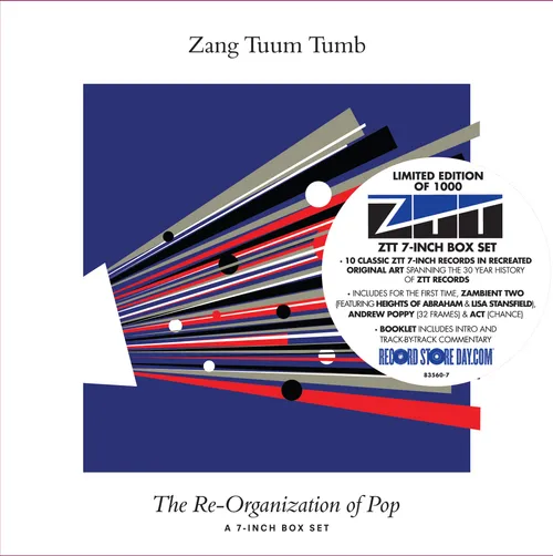 Zang Tuum Tumb The Re-Organization Of Pop / Var - The Re-Organization of Pop: A ZTT 7-inch Box Set vinyl record cover