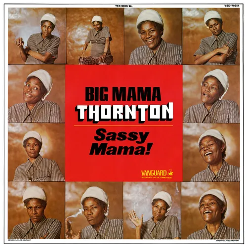 Big Mama Thornton - Sassy Mama vinyl record cover