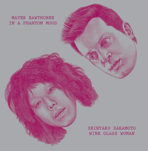 Mayer Hawthorne - Wine Glass Woman / In A Phantom Mood vinyl record cover