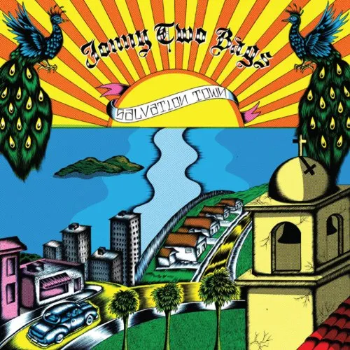 Jonny Two Bags - Salvation Town vinyl record cover