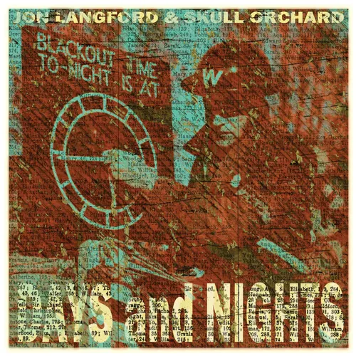 Jon Langford & Skull Orchard - Days & Nights vinyl record cover