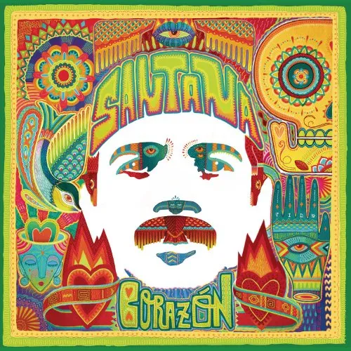 Santana - Corazon vinyl record cover