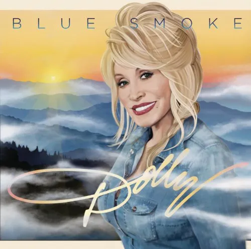 Dolly Parton - Blue Smoke (Hk) vinyl record cover