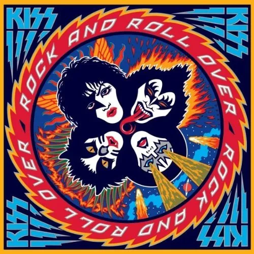 KISS - Rock And Roll Over vinyl record cover