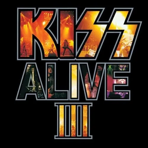 KISS - Alive III vinyl record cover