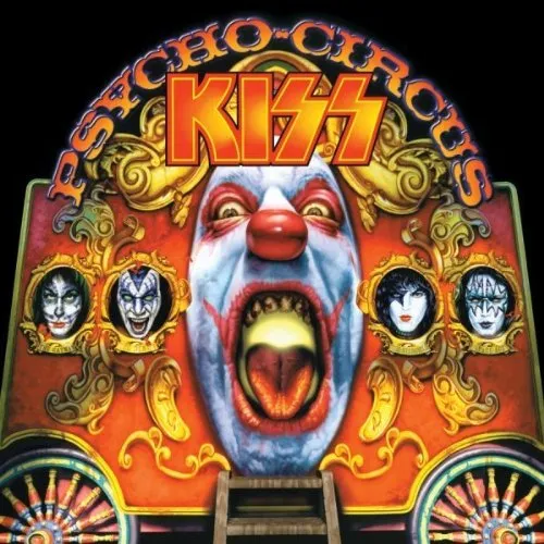 Kiss - Psycho Circus vinyl record cover