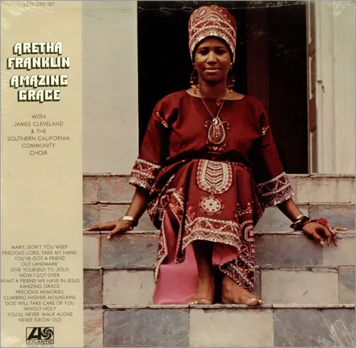 Aretha Franklin - Amazing Grace vinyl record cover