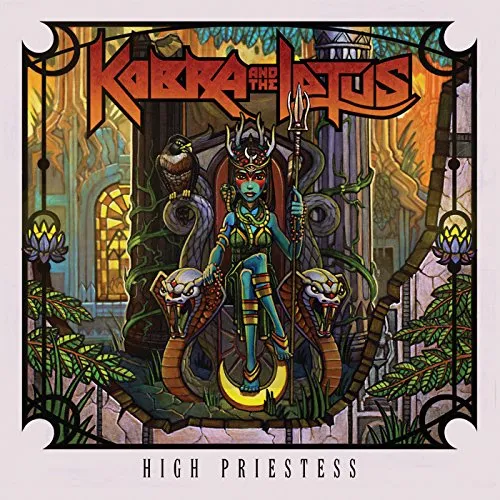Kobra and The Lotus - High Priestess vinyl record cover