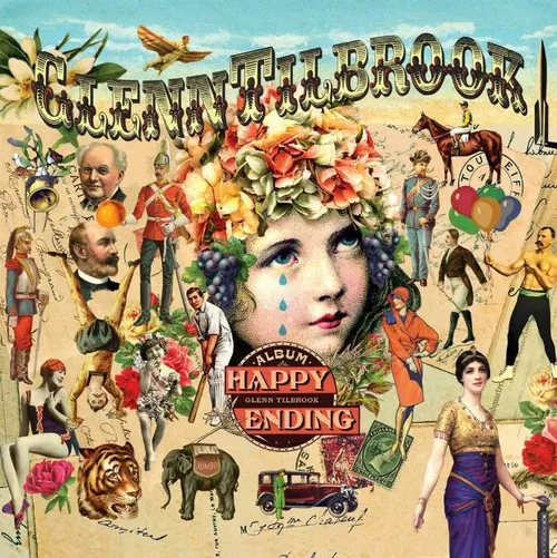 Glenn Tilbrook - Happy Ending vinyl record cover
