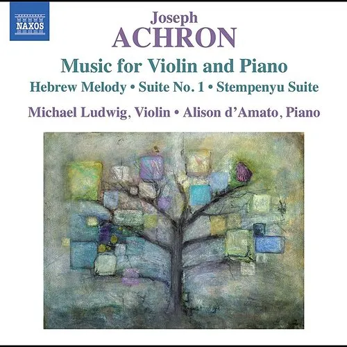 Achron - Works for Violin & Piano vinyl record cover