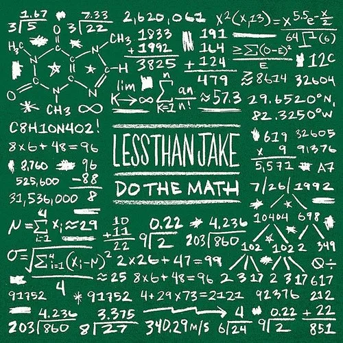 Less Than Jake - Do The Math vinyl record cover