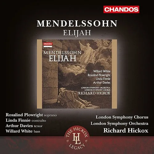 Willard White - Elijah Op. 70 vinyl record cover