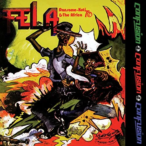 Fela Kuti - Confusion vinyl record cover