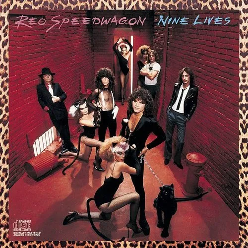 REO Speedwagon - Nine Lives vinyl record cover