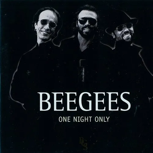 Bee Gees - One Night Only vinyl record cover