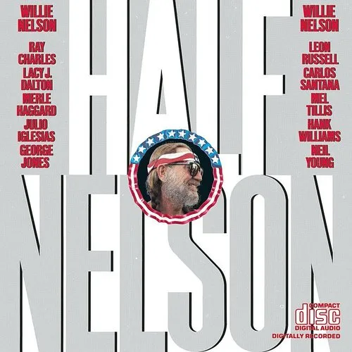 Willie Nelson - Half Nelson vinyl record cover